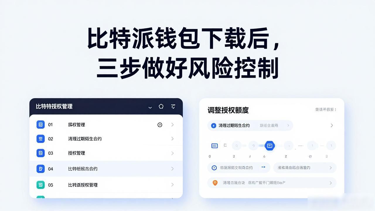 比特派钱包私钥隔离管理_如何通过比特派钱包下载参与风险控制？_比特派钱包授权管理安全