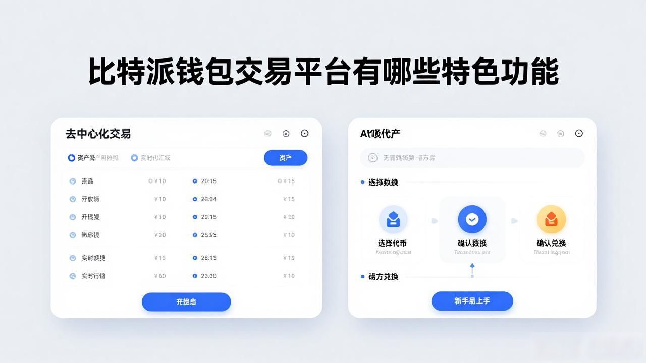 比特派多链支持_比特派最新钱包app下载的交易平台的特色_比特派钱包