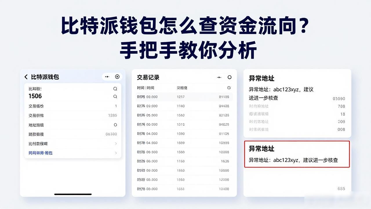 如何在比特派官方下载最新版中分析资金走向？_比特派钱包资金追踪_区块链数据分析交易记录