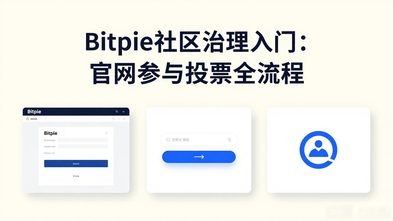 如何使用Bitpie官网参与社区治理？_Web3社区治理机制_Bitpie钱包投票参与流程