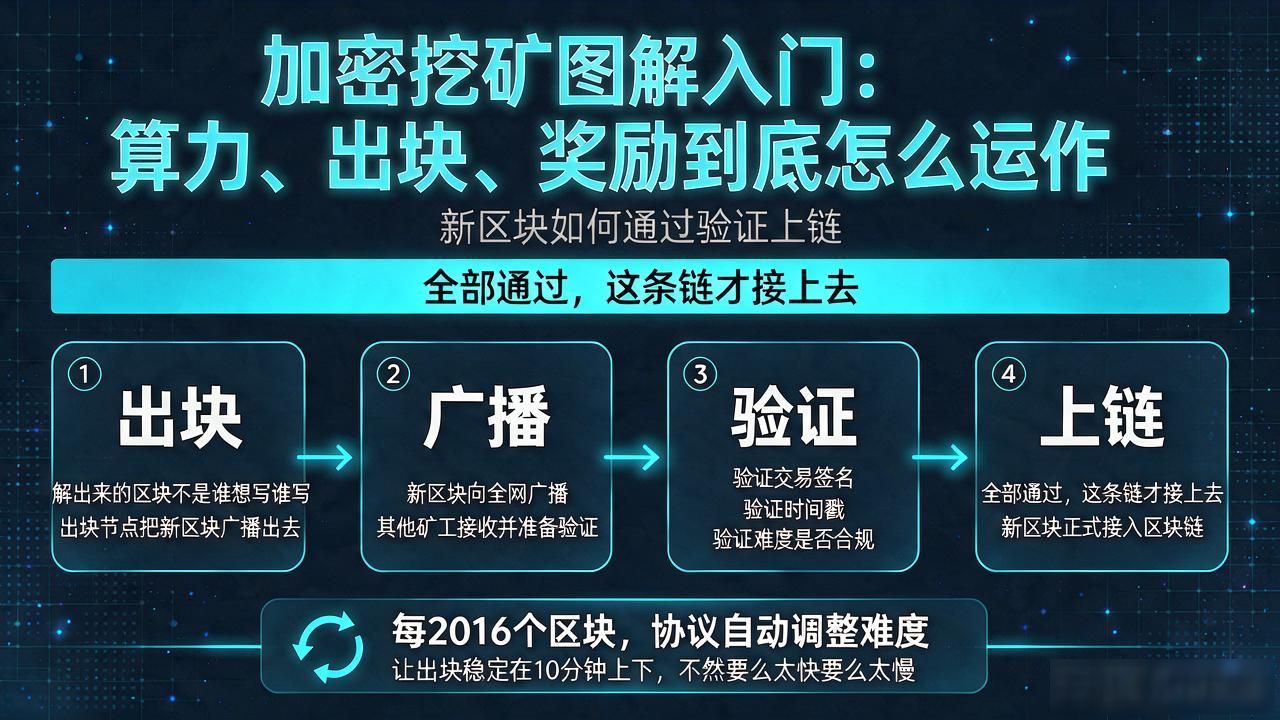 加密数字货币挖矿图解_比特币挖矿原理详解_区块链记账机制科普