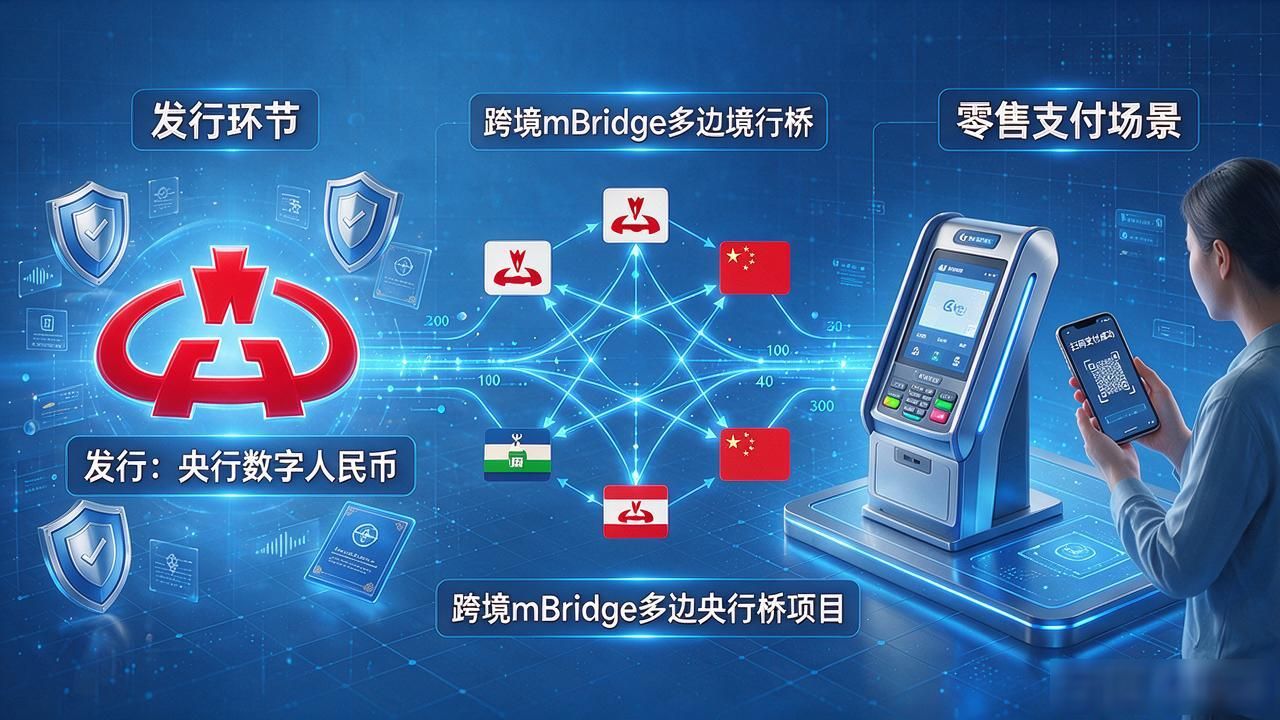 中国数字货币产业链条_数字人民币发行技术底座_数字人民币产业链分析