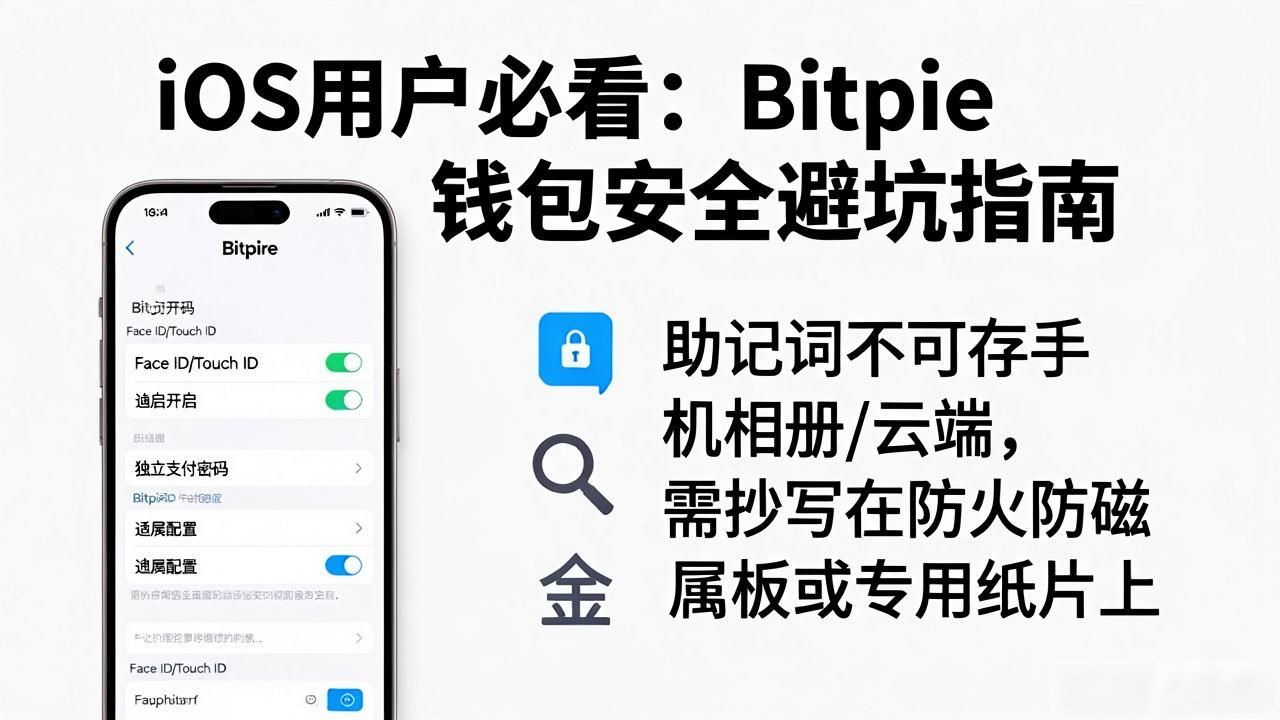 Bitpie钱包的安全性：苹果用户应注意的事项_Bitpie钱包iOS安全_苹果用户私钥管理