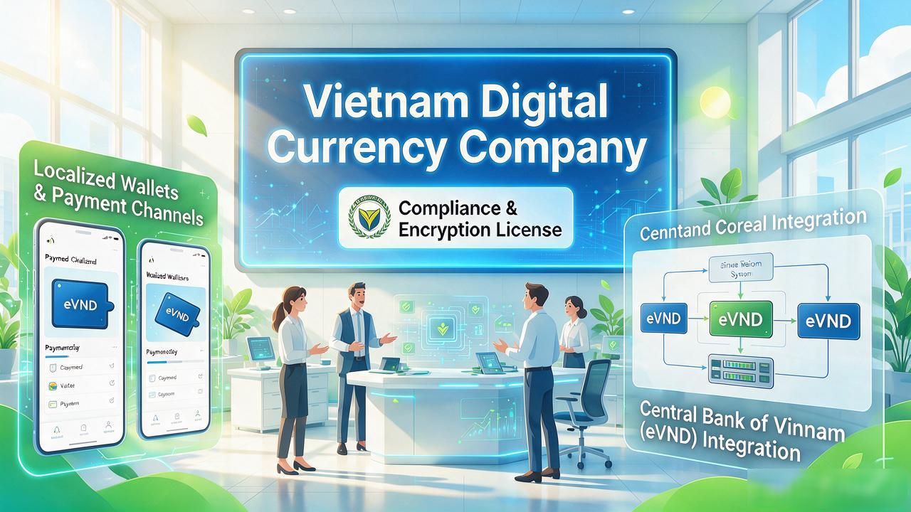 越南加密资产监管_越南成立数字货币公司_越南数字货币公司
