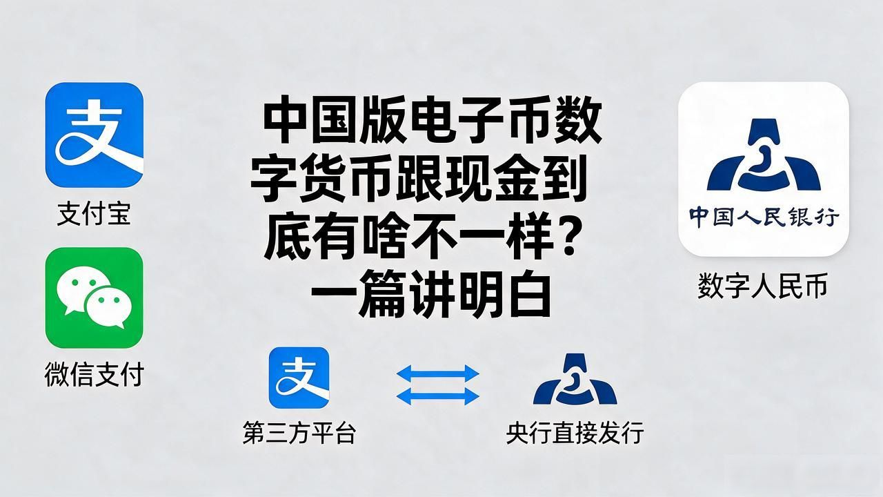 数字人民币与支付宝微信区别_中国版电子币数字货币_数字人民币离线支付功能