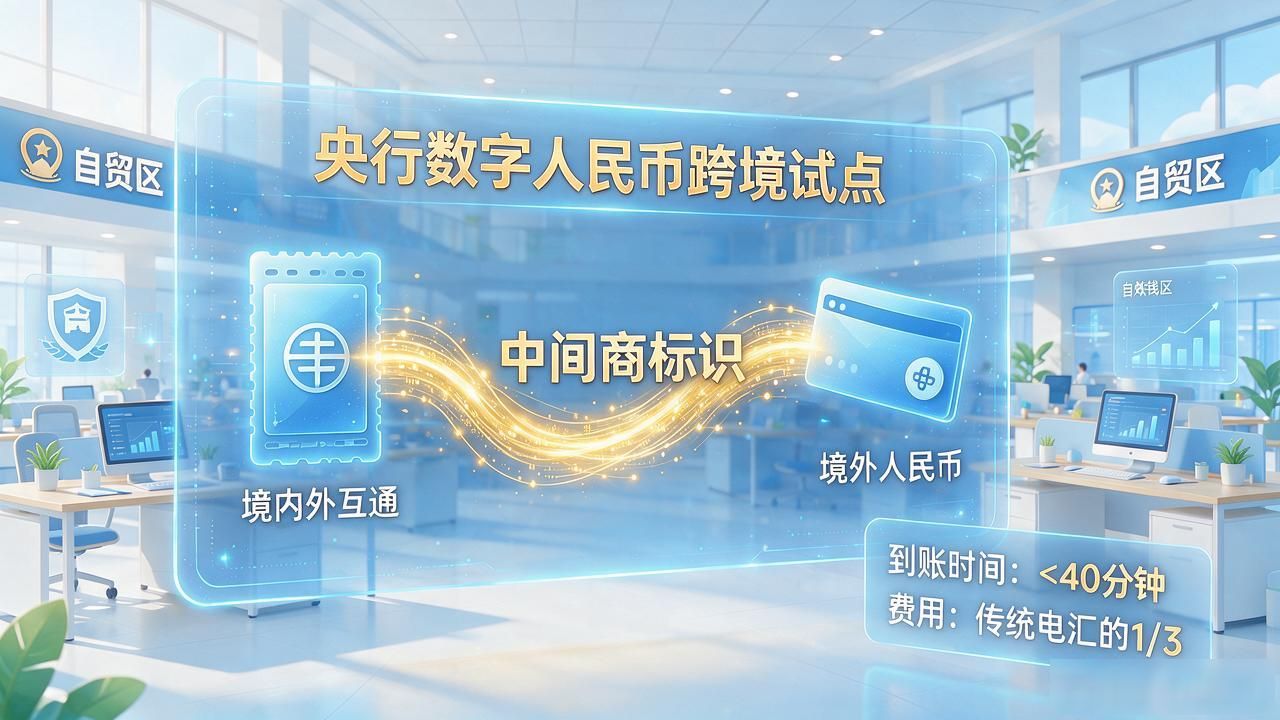 数字货币对外流通_跨境数字货币收付_数字人民币跨境试点