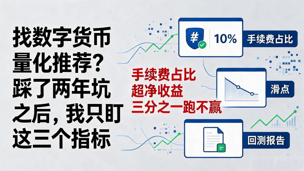 数字货币量化策略回测陷阱_手续费滑点影响_数字货币量化推荐