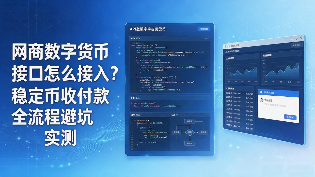 跨境电商数字货币收款手续费对比_网商数字货币接口_网商接入USDT稳定币到账速度体验