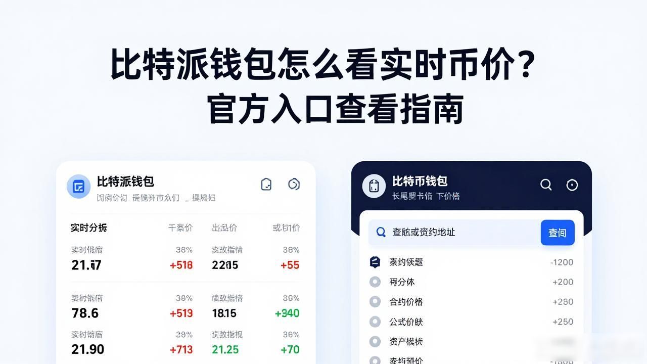 比特派钱包一站式价格查询_比特派钱包行情监控功能_如何通过比特派钱包官方入口获取实时的市场报价?