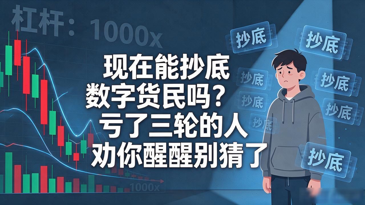 现在能抄底数字货币_现货合约K线底部确认是否可靠_币圈抄底心理安慰与交易逻辑区别