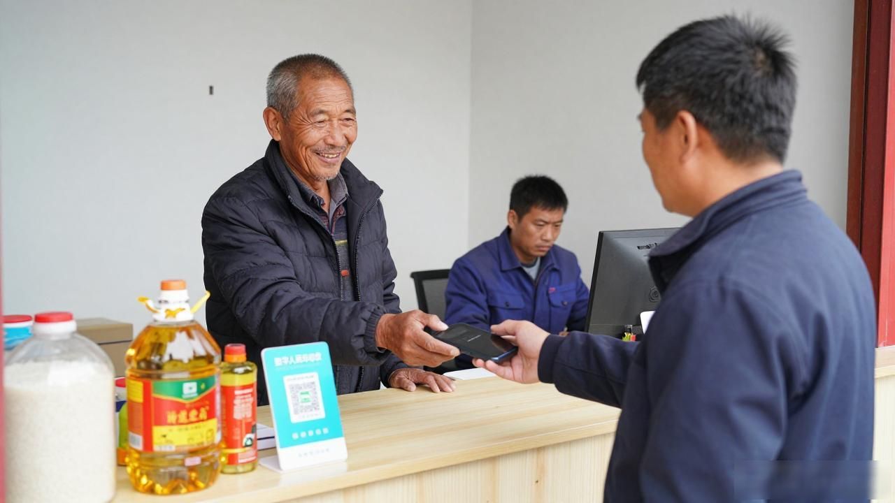 数字人民币精准扶贫 村口支付 最后一公里_货币数字与精准扶贫