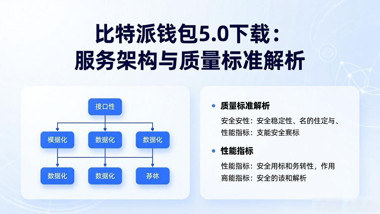 比特派钱包5.0质量标准详解_比特派钱包5.0服务架构优化_比特派钱包5.0官方下载的服务架构与质量标准