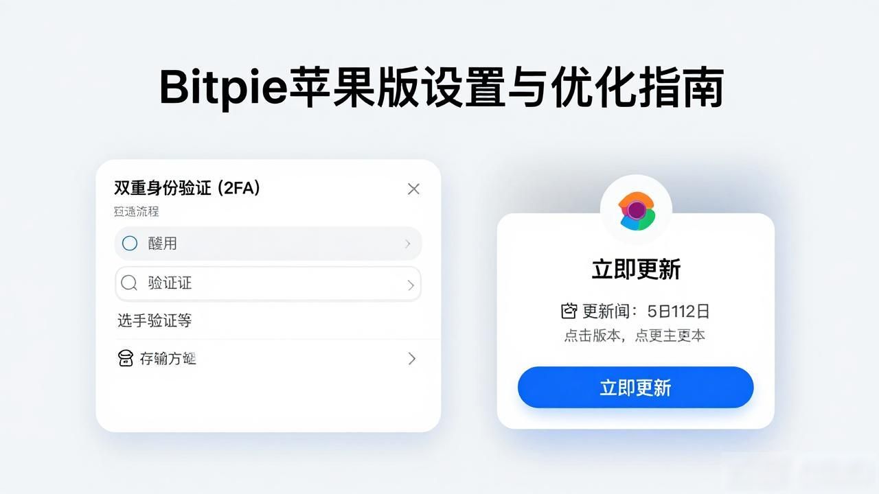 Bitpie苹果下载后的设置与优化_Bitpie钱包苹果设备设置_Bitpie钱包初始配置教程