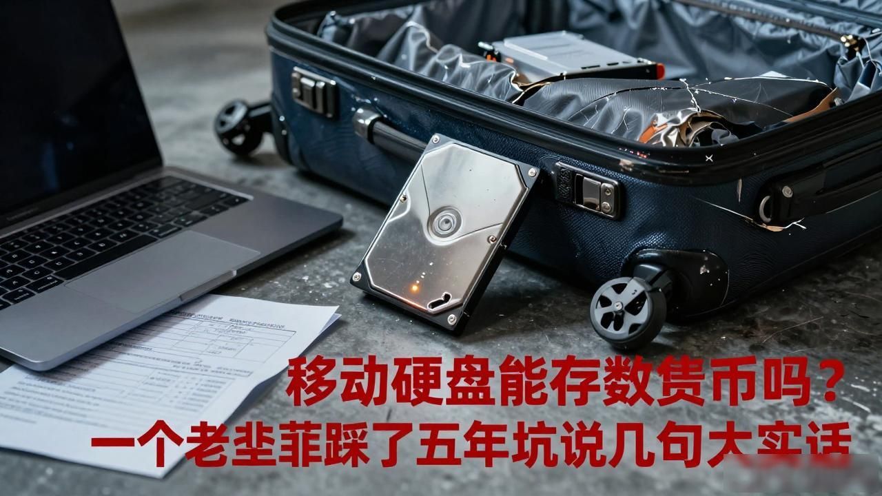 移动硬盘数字货币_私钥助记词离线保存_数字货币移动硬盘安全存储