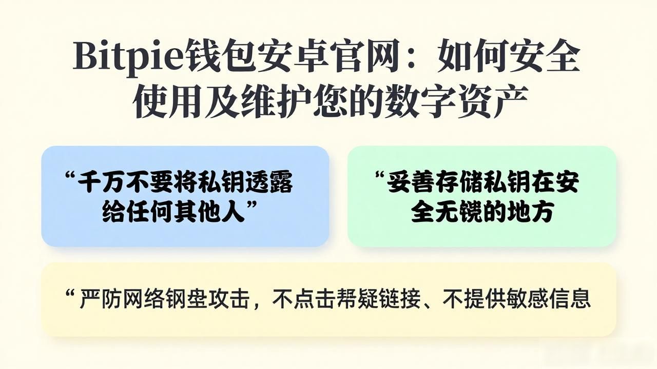 Bitpie钱包数字资产安全_Bitpie钱包最佳实践方法_保持安全：Bitpie钱包安卓官网的最佳实践