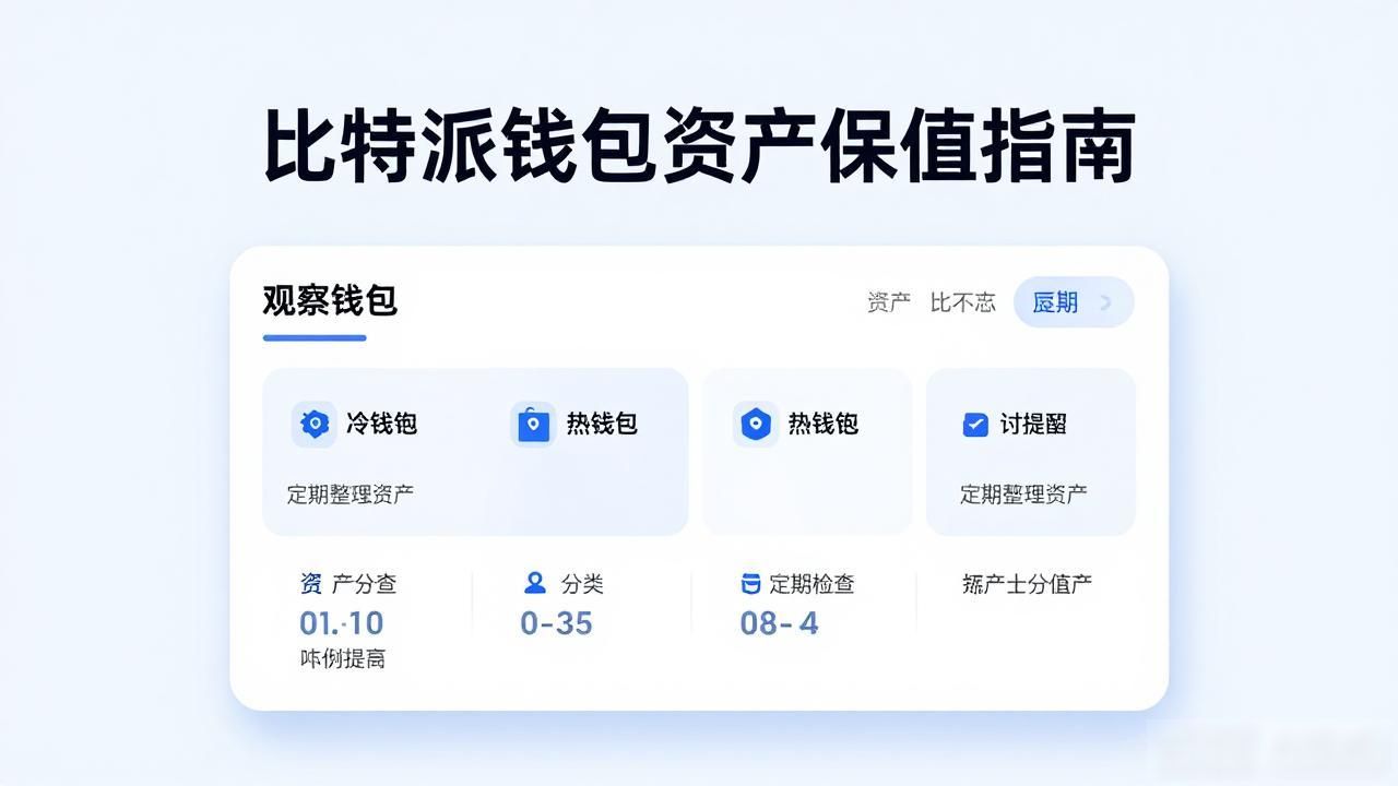 如何通过比特派钱包进行资产保值？_合理利用理财功能比特派StakingDeFi入口_分散风险比特派钱包多链管理