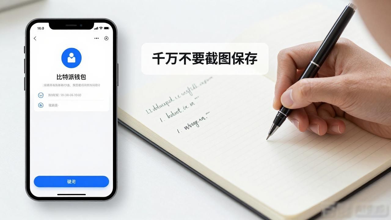 如何在比特派钱包app官方下载地址中设置账户_比特派钱包创建流程_设置安全密码助记词备份