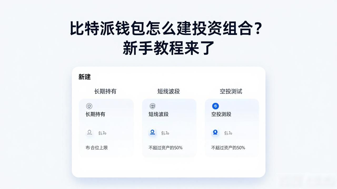 比特派钱包自定义币种显示_如何在比特派钱包官方网创建投资组合_比特派钱包投资组合配置