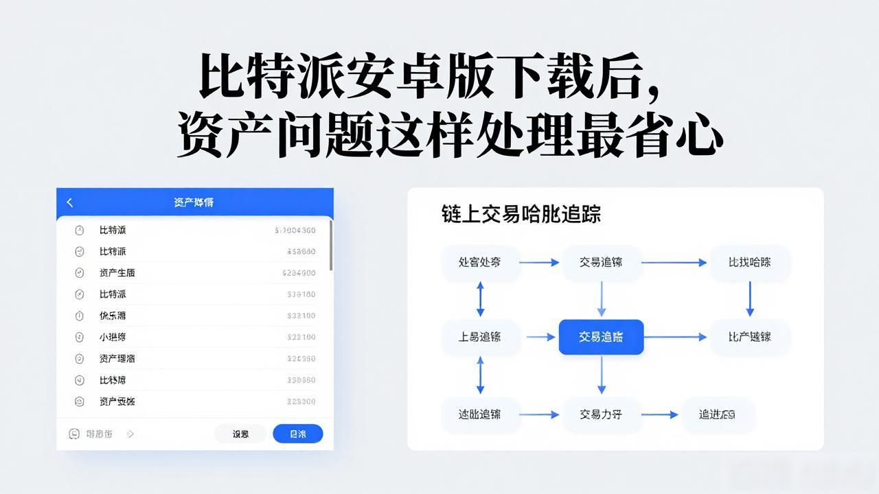 比特派安卓版异常处理节点切换_比特派安卓版资产页地址查看_如何使用比特派安卓版下载处理资产问题？