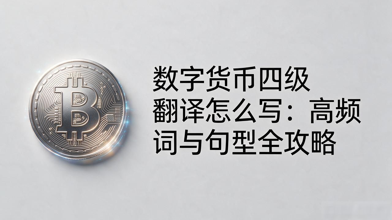 数字货币英语四级翻译_大学生四级翻译数字货币备考要点_四级翻译数字货币核心词汇