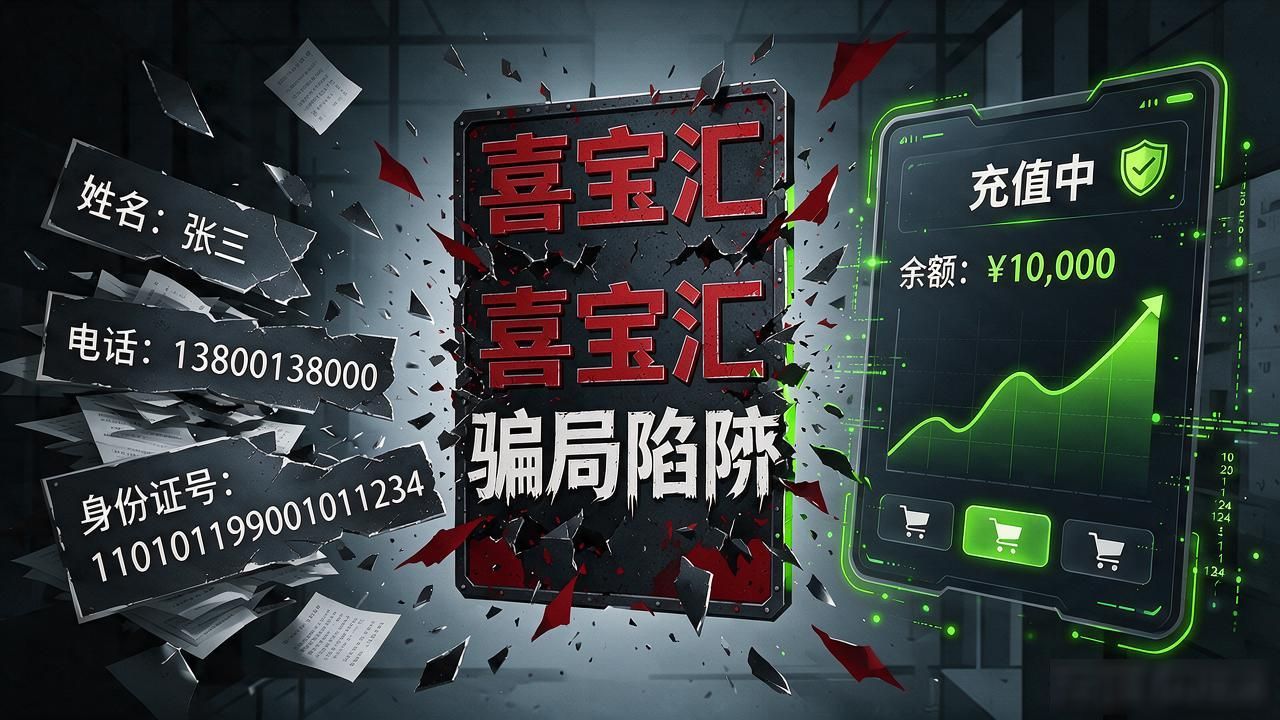 喜宝汇数字货币赠送骗局_警惕免费送币平台陷阱_喜宝汇赠送数字货币