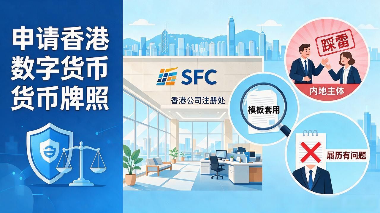 数字货币牌照香港_香港SFC虚拟资产服务商牌照申请流程_香港SFC虚拟资产交易所牌照申请