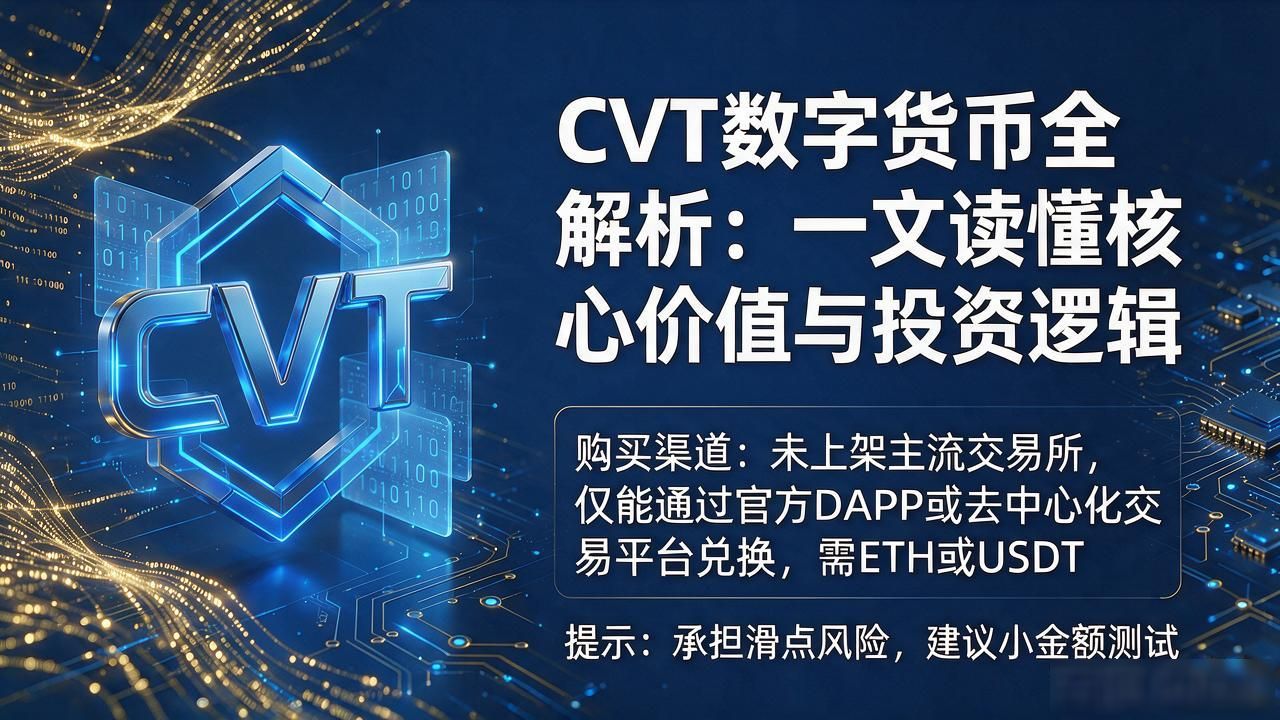 cvt是数字货币_CVT是不是数字货币 CVT购买渠道 CVT共识即服务模式