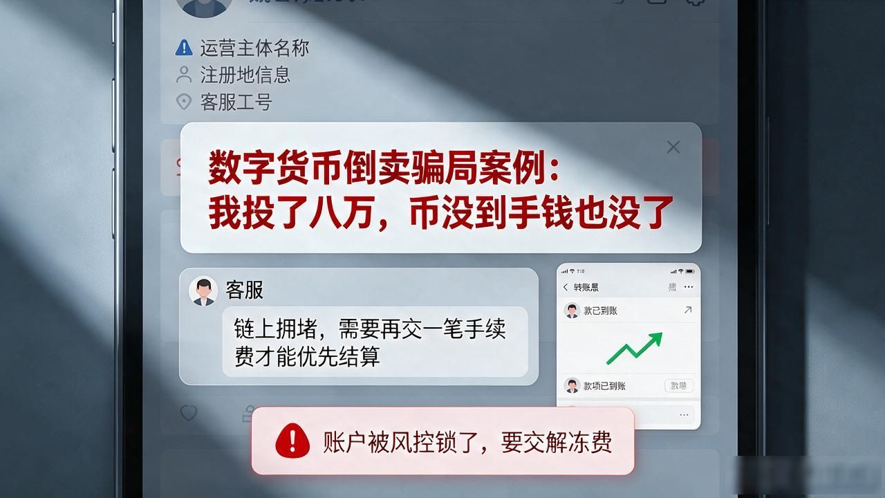 数字货币倒卖骗局案例_数字货币倒卖骗局_熟人拉新投资陷阱