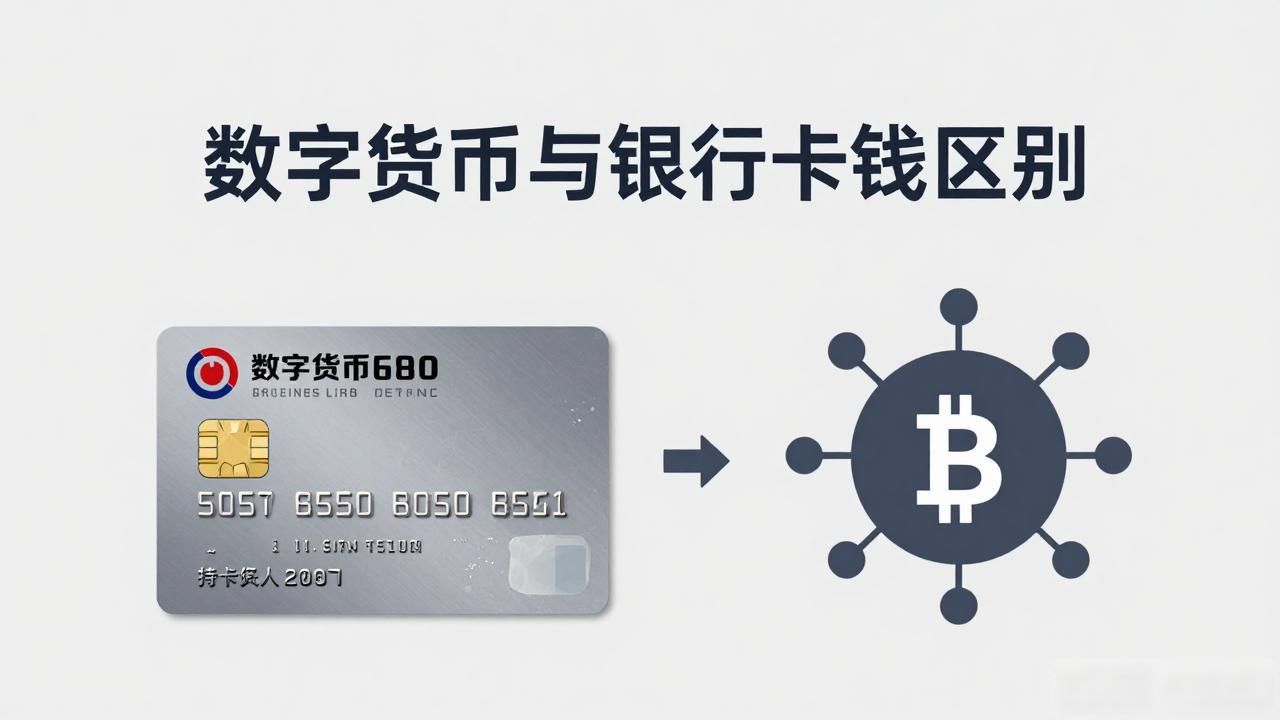 银行卡与数字货币差异_数字货币与银行卡钱_数字货币安全性与流转方式