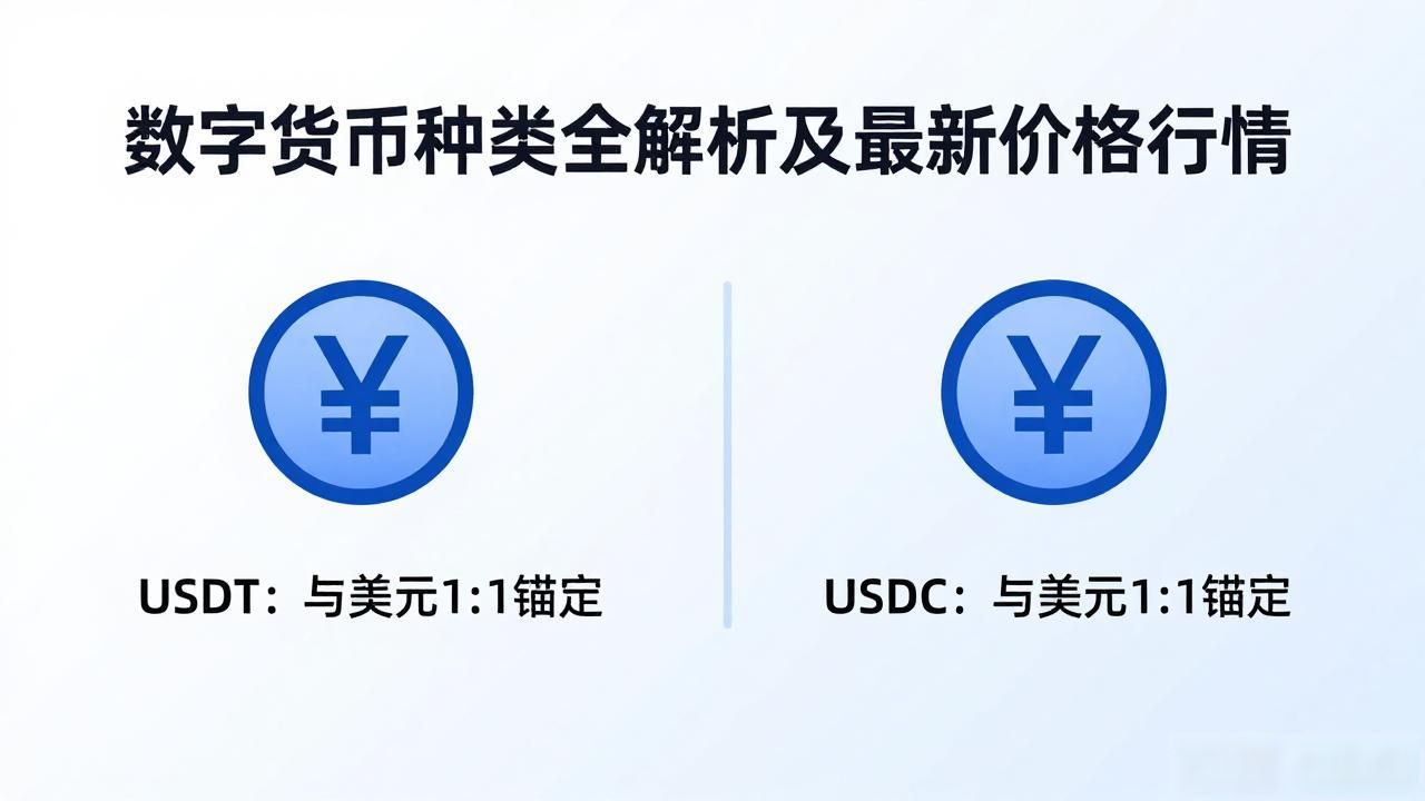 数字货币的种类及价格_数字货币入门指南_新手如何投资比特币以太坊稳定币山寨币
