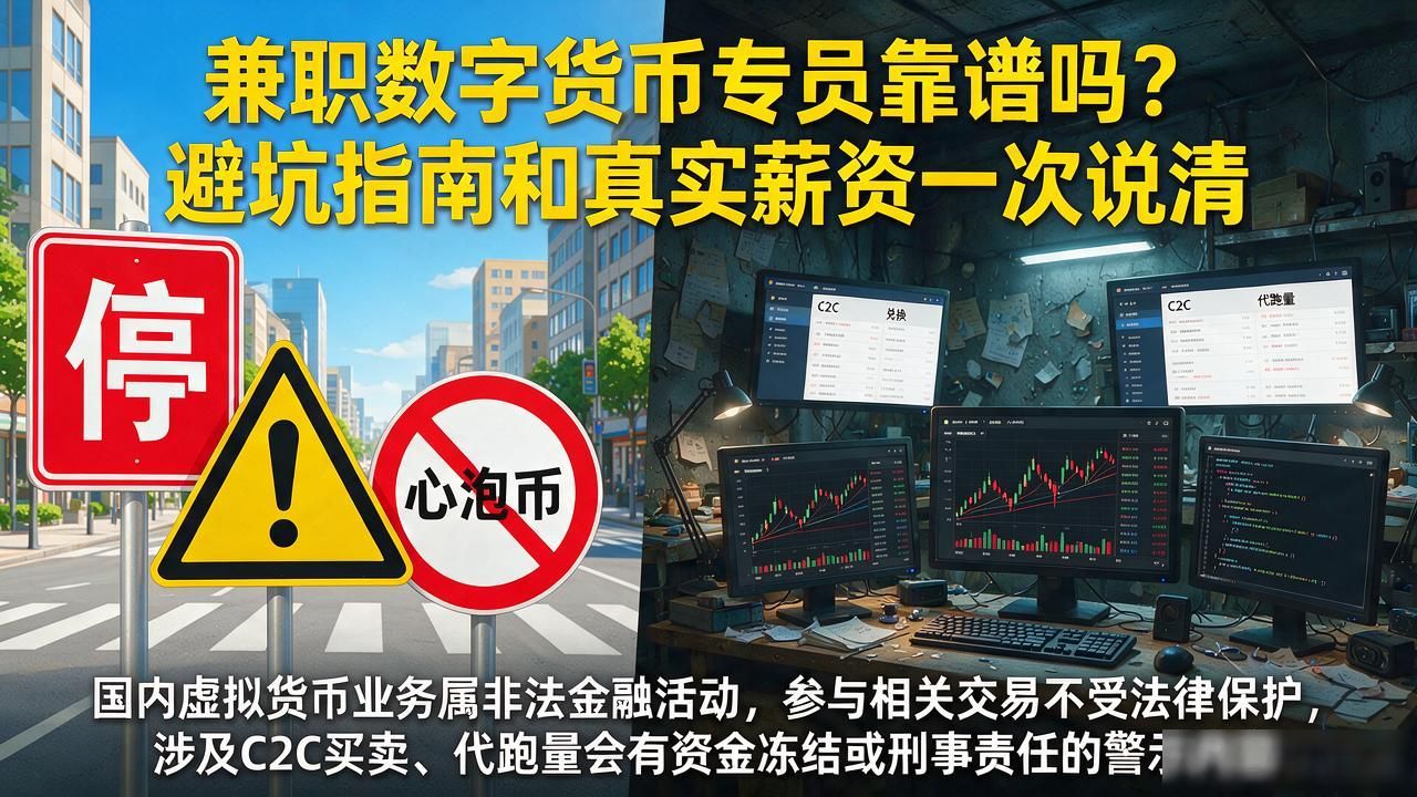 兼职数字货币专员骗局_兼职数字货币专员_数字货币兼职合规性分析