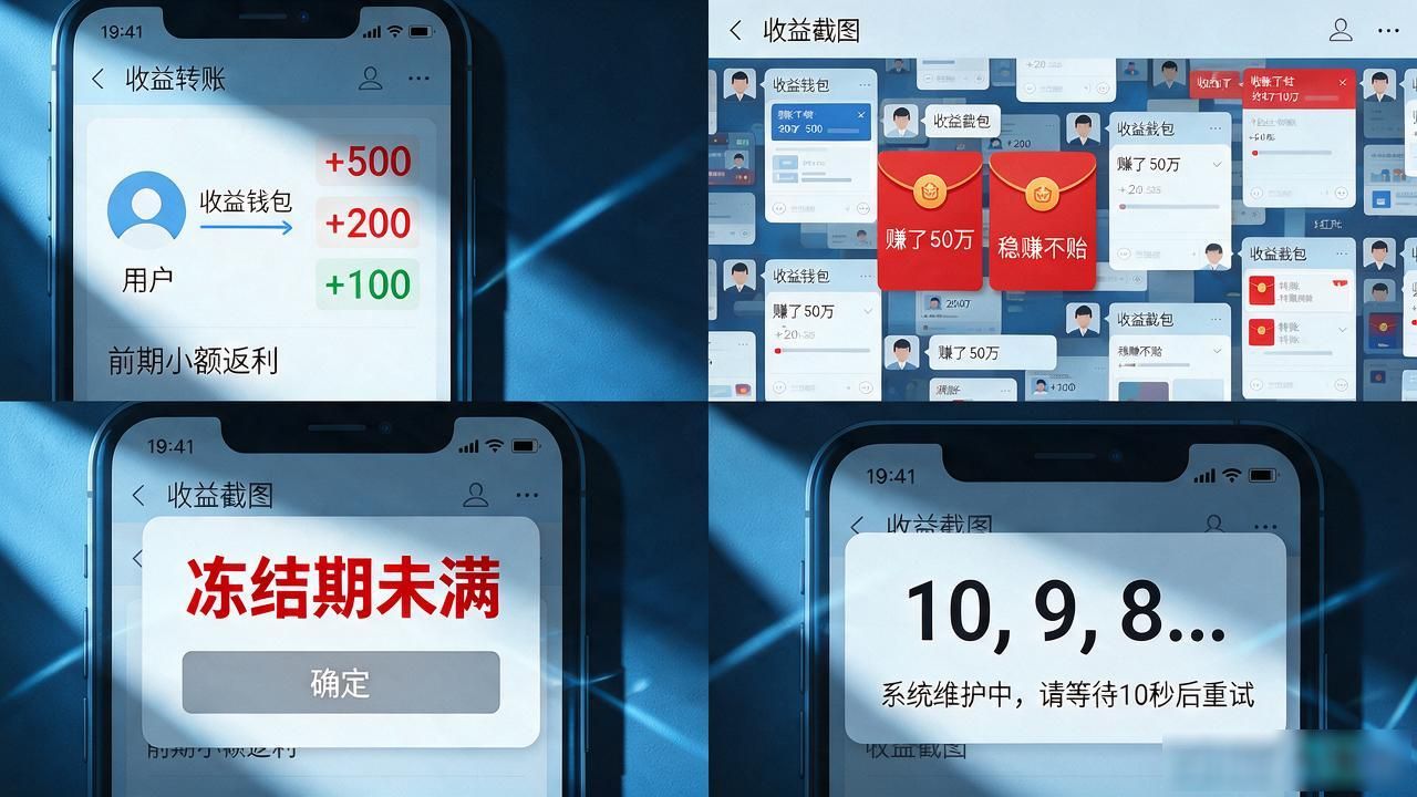 数字货币获利骗局_区块链理财APP骗局_数字货币获利骗局