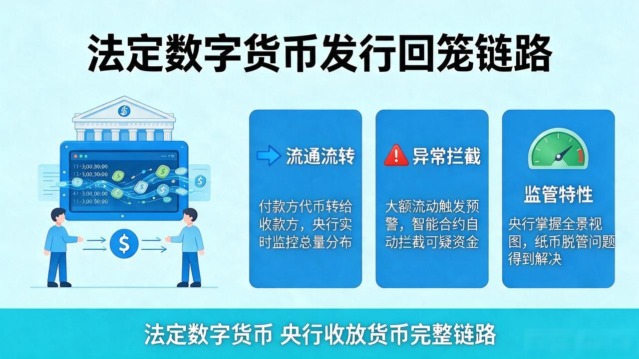 法定数字货币发行回笼_数字货币动态调节系统_央行数字货币发行回笼