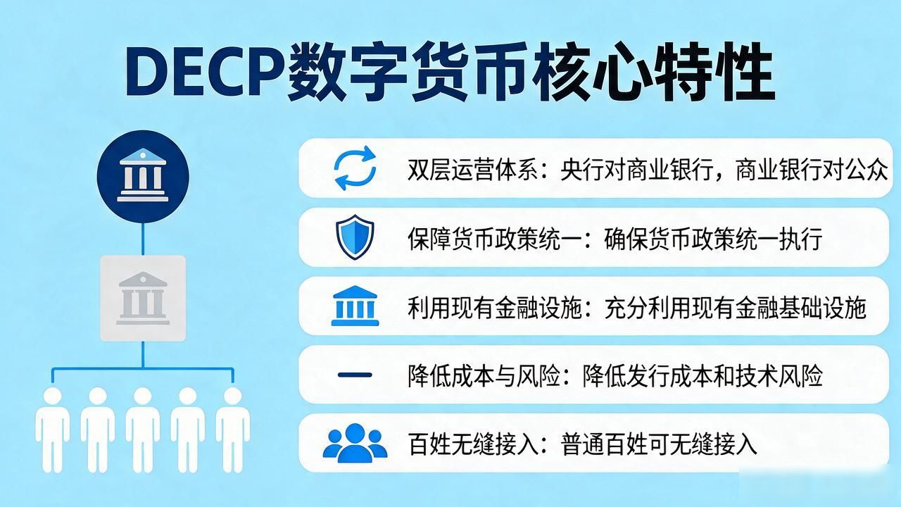 DECP数字货币的特性包括哪些_DECP数字货币法偿性特点_央行发行数字人民币特性