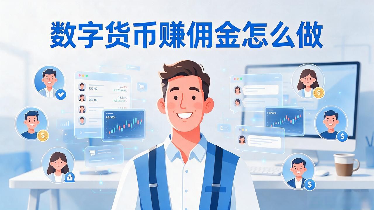 做数字货币赚佣金_交易所推荐返佣_数字货币推广佣金