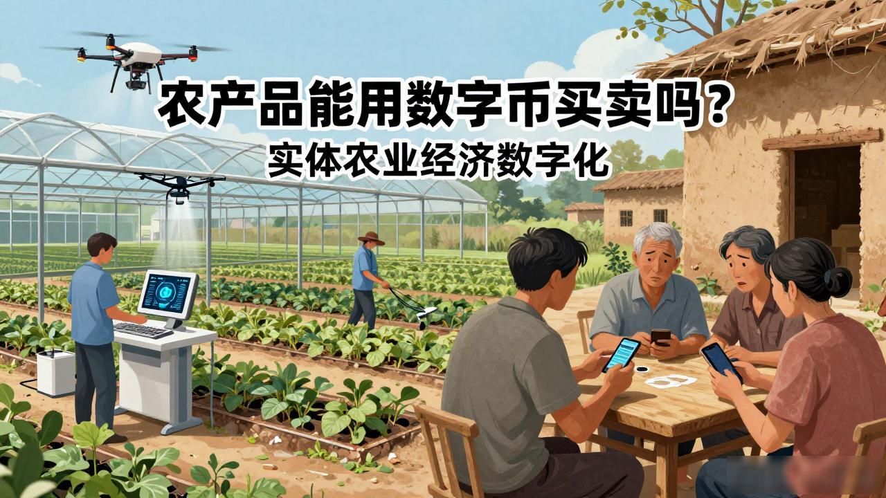 数字货币在农产品交易中的应用_农业数字货币化_实体农业经济数字货币