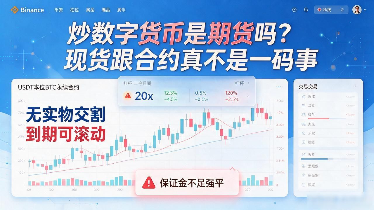 炒数字货币是期货吗_现货和合约的区别_炒数字货币是期货吗