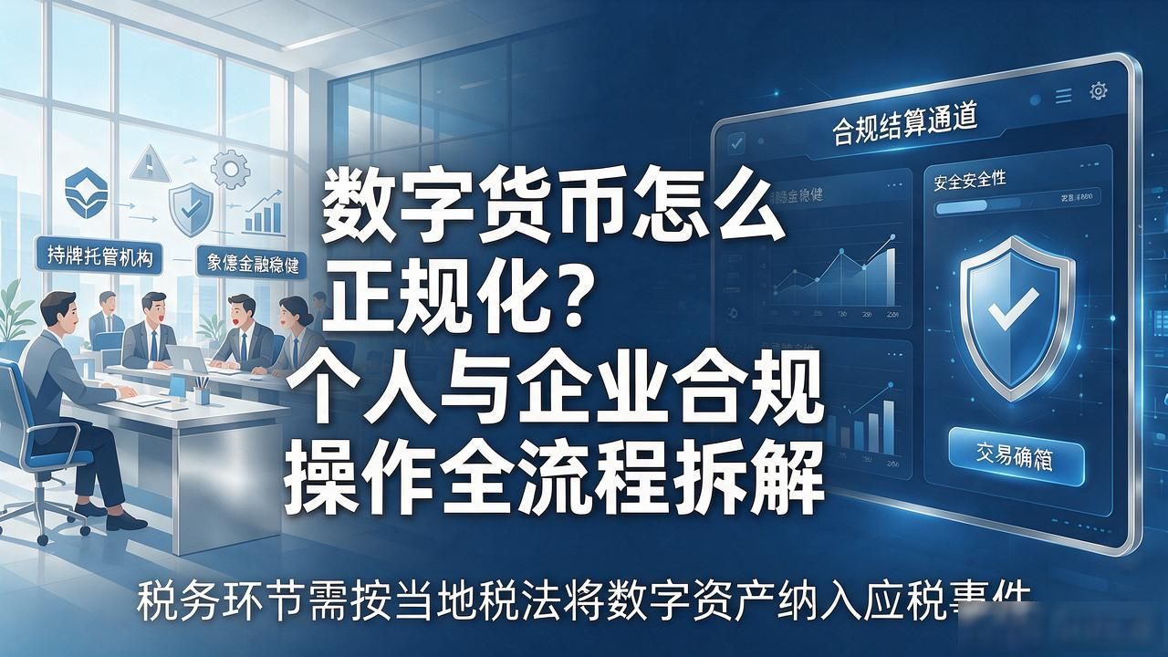 数字货币怎么正规化_数字货币合规牌照_数字人民币监管框架
