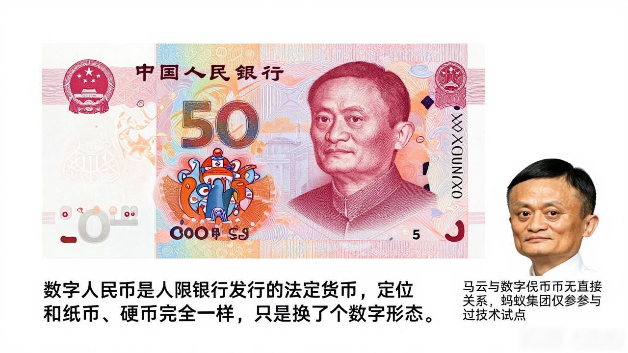 马云与数字人民币关系_马云数字化货币_支付宝与数字人民币区别