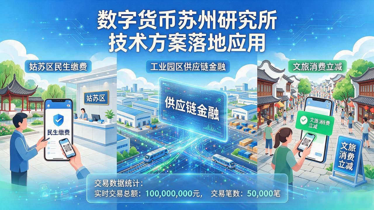 数字人民币场景落地_数字人民币底层技术_数字货币苏州研究所